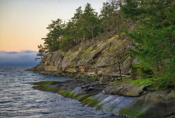 rocky shore